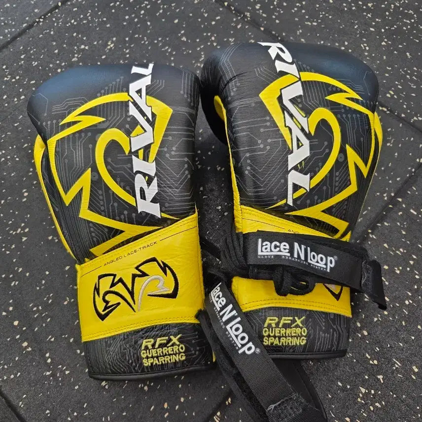 [BUNJANG] Rival Guerrero P4P Sparring Gloves Black 16oz / 꿀 스파링 글러브 라이벌 게레로 p4p 블랙 16온스