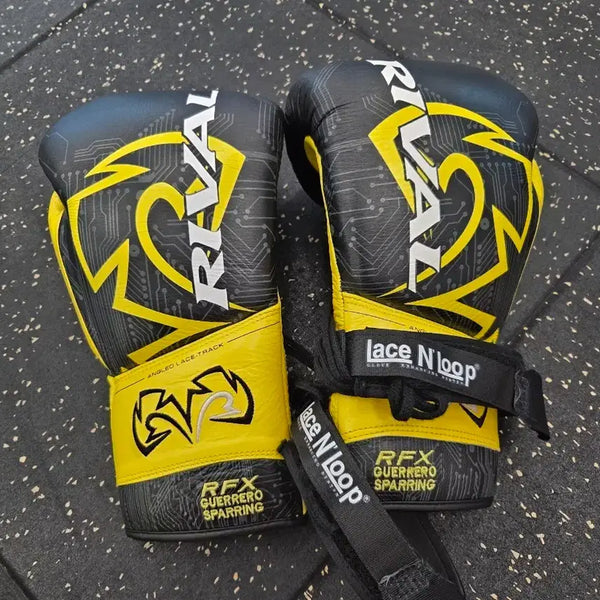 [BUNJANG] Rival Guerrero P4P Sparring Gloves Black 16oz / 꿀 스파링 글러브 라이벌 게레로 p4p 블랙 16온스