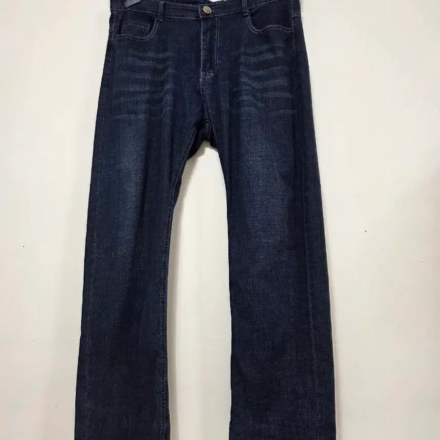 [BUNJANG] Beanpole Deep Blue Straight Fit Summer Jeans / 빈폴 여름청바지 딥블루 스트레이트핏.260706