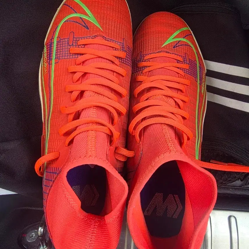 [BUNJANG] Nike Mercurial Soccer Cleats Orange / 나이키 머큐리얼 축구화 오렌지색