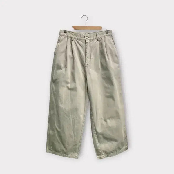 [BUNJANG] Champion Two-Tuck Wide Chino Pants - 27 Inch / 챔피온 투턱 와이드 치노 바지-27인치