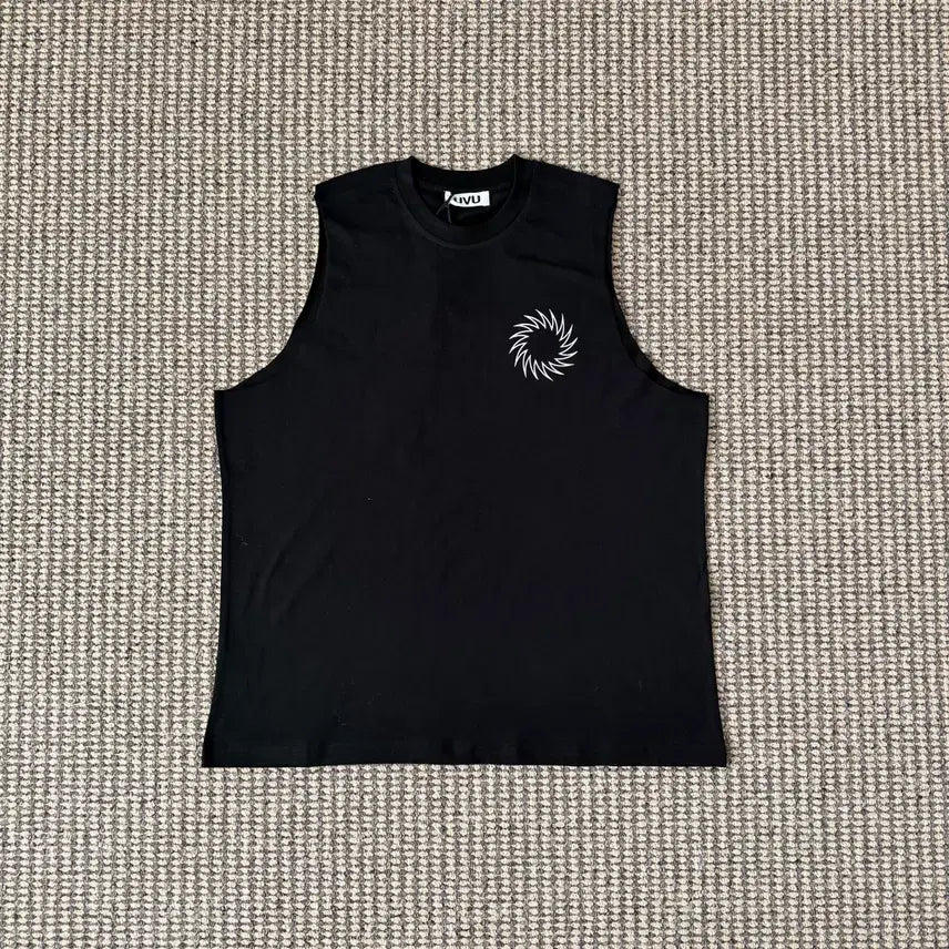[BUNJANG] UVU Training Club Cut-Off Black Casual Top / UVU 트레이닝 클럽 컷 오프 블랙 캐쥬얼
