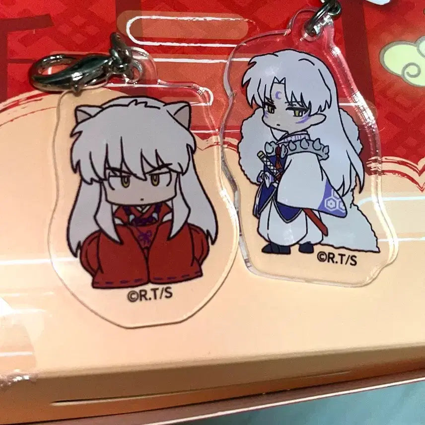 [BUNJANG] Inuyasha Sesshomaru Mini Acrylic Keychain Bundle Set / 이누야샤 셋쇼마루 미니 아크릴키링 일괄