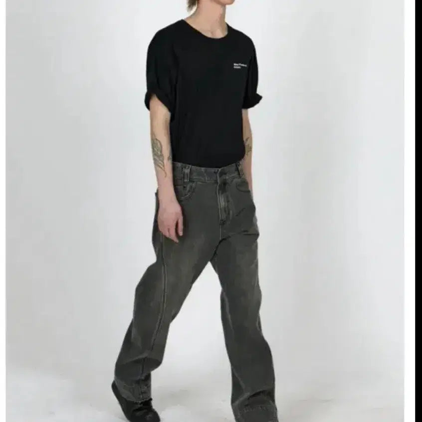 [BUNJANG] Plastic Product Drift Denim Black S / 구함))))플라스틱프로덕트 드리프트 데님 블랙