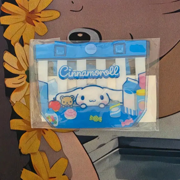 [BUNJANG] Sanrio Cinnamoroll Mini Transparent Beach Bag Pouch Gacha / (정품)산리오 투명 미니 비치백 파우치 가챠 시나모롤