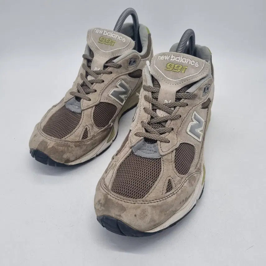 [BUNJANG] New Balance 991 Made in UK Brown Tan Sneakers / 뉴발란스 991 메이드 인 UK 브라운 탄 260mm(8 D)