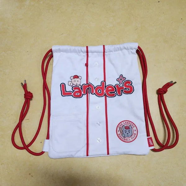 [BUNJANG] SSG Landers Gamjja Collaboration Uniform Gym Sack / SSG 랜더스 깜자 콜라보 유니폼 짐색