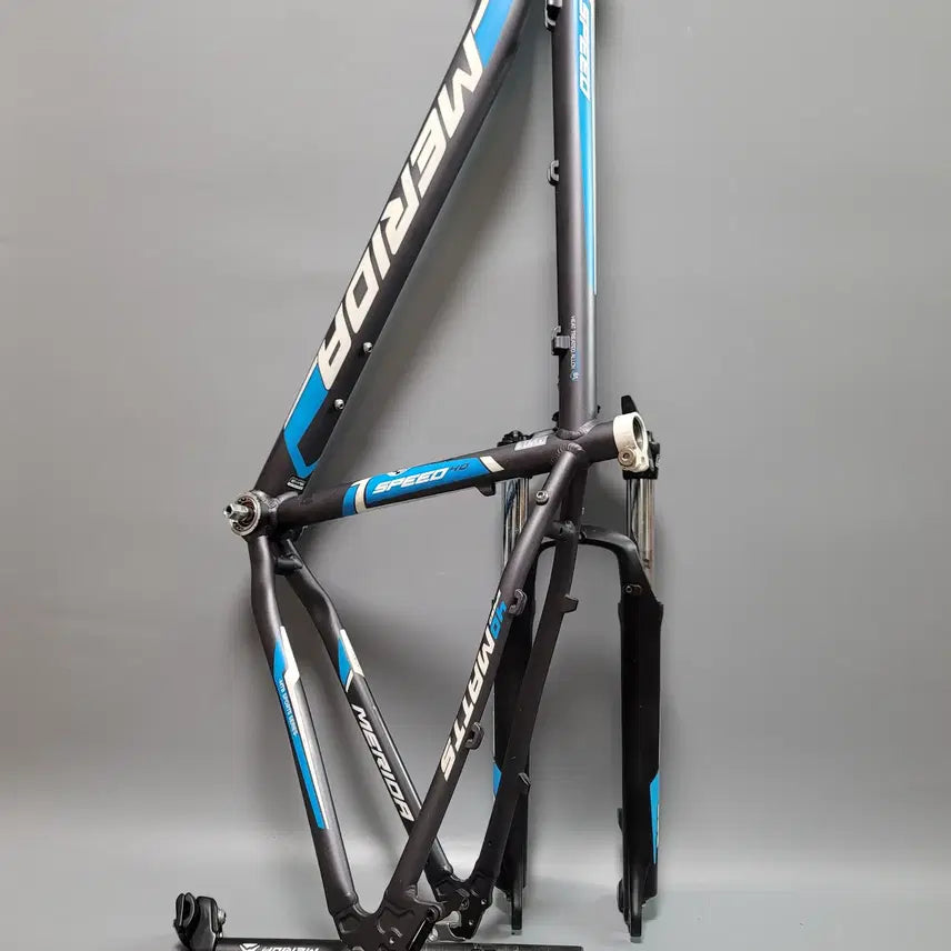 [BUNJANG] Merida Matts Speed 40 Bicycle Frame + Shock + Handlebar + Seatpost / MTB 메리다 메츠 스피드 40 프레임+샥+핸들바+싯포