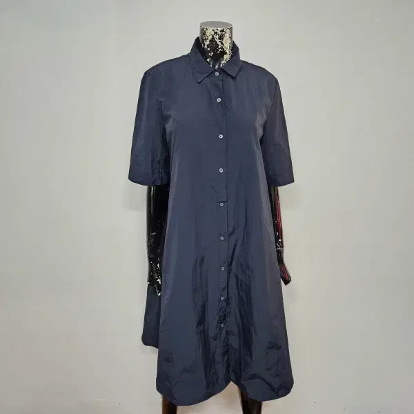 [BUNJANG] Marie Claire Shirt Dress Size 66 / (66 박시한 핏) 마리끌레르 셔츠형 원피스 (사이즈 66)