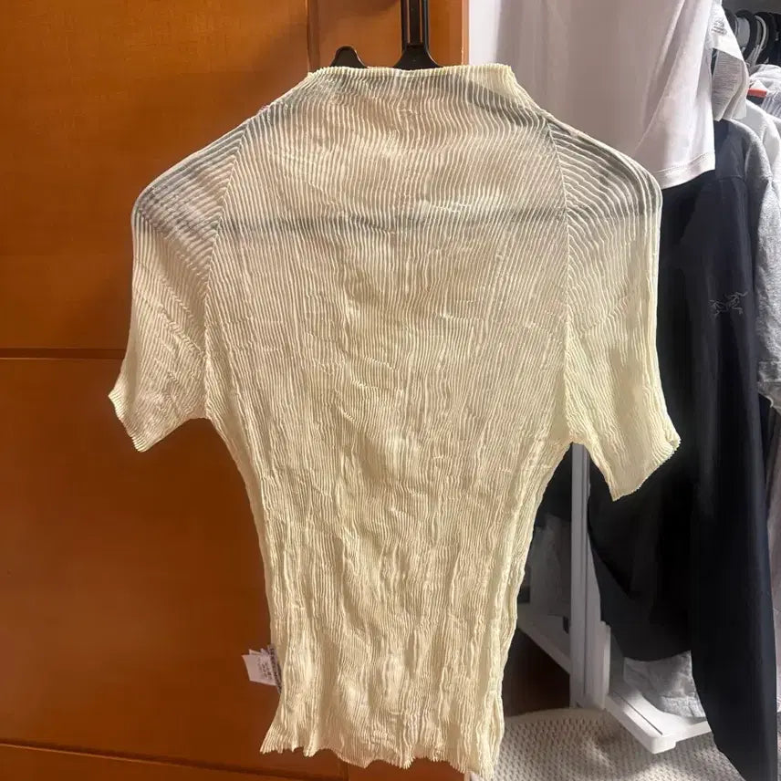 [BUNJANG] Issey Miyake Chiffon Top / 이세이미야케 쉬폰 탑
