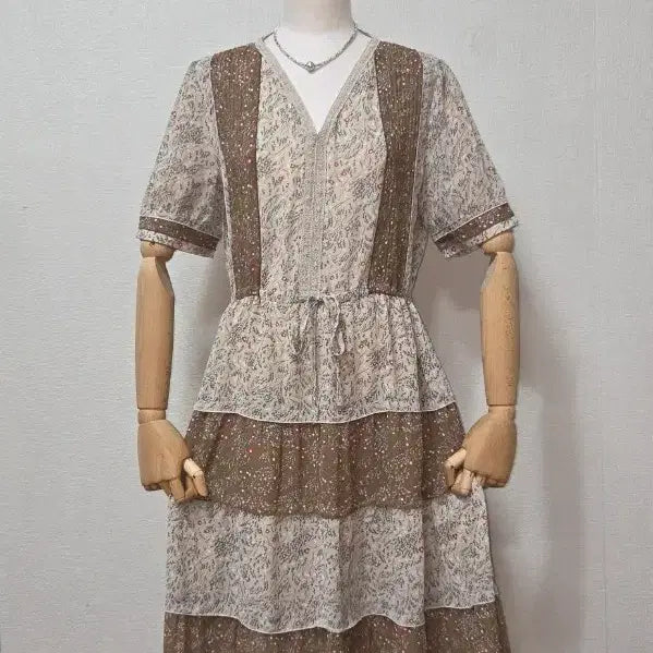[BUNJANG] Plastic Island Midi Dress / 플라스틱 아일랜드 원피스