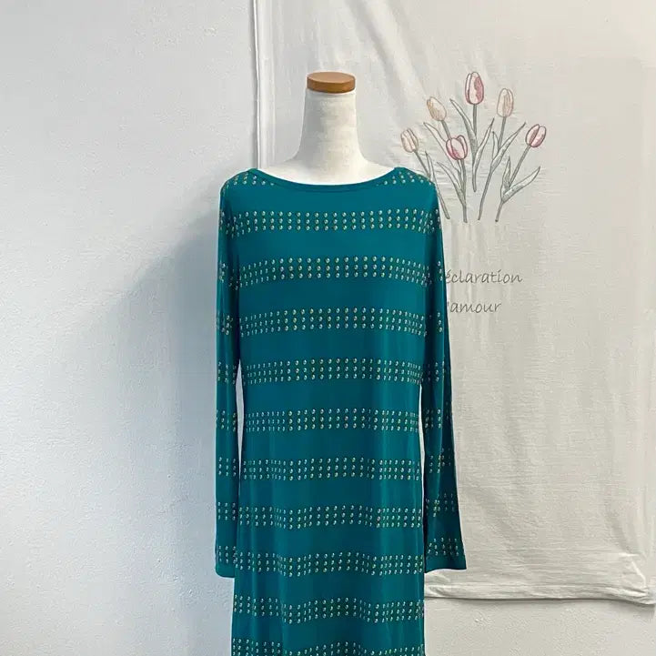 [BUNJANG] Michael Kors Unique Pattern Long Sleeve Dress / 새상품-마이클코어스 유니크 패턴 긴팔 원피스