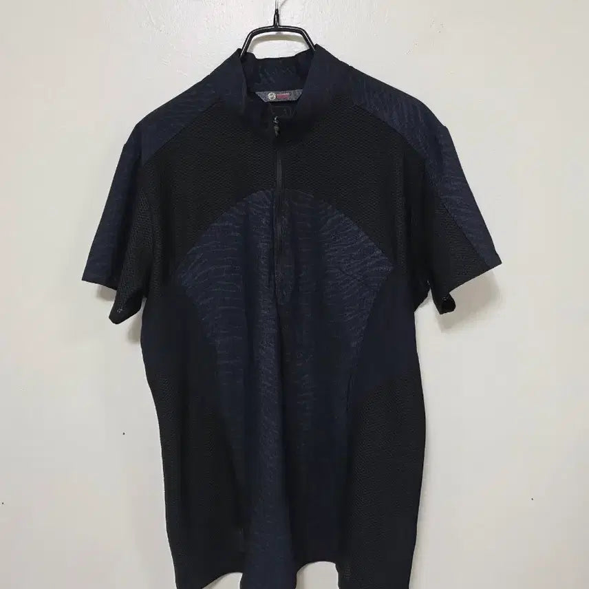 [BUNJANG] Black Yak Men's Jersey Half Zip Short Sleeve / 블랙야크 남성 져지 반팔 집업.260706