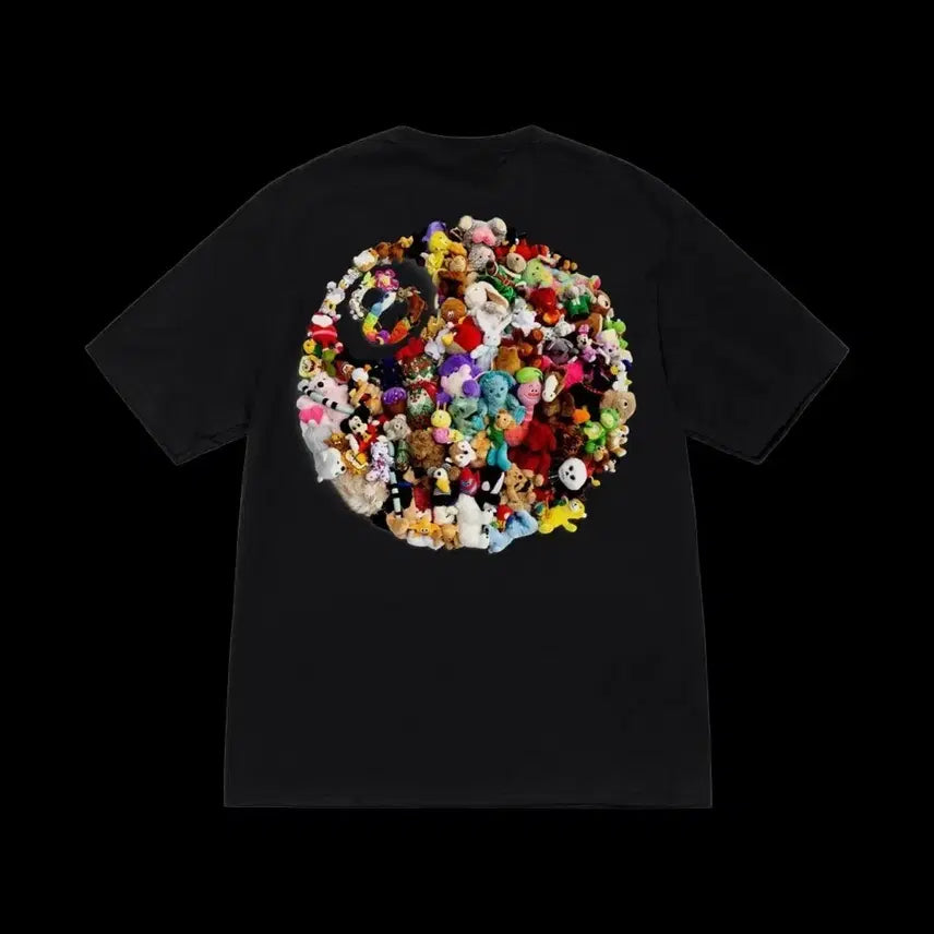 [BUNJANG] Stussy Plush Short Sleeve T-Shirt / 스투시 플러시 반팔