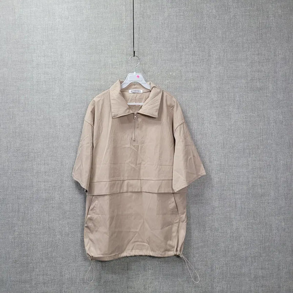 [BUNJANG] Anorak Short Sleeve T-Shirt Free Size / ㄹ218 아노락 반팔 F
