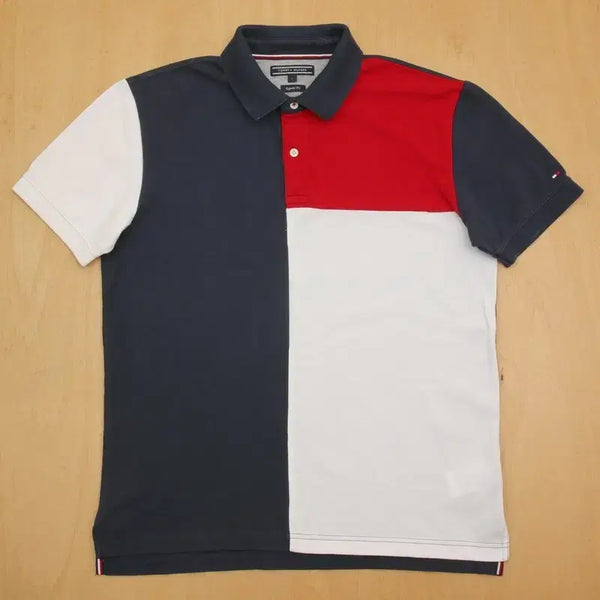 [BUNJANG] Tommy Hilfiger Short Sleeve Polo Shirt Size 105 T-2311 / 타미힐피거 반팔 카라티 105 T-2311