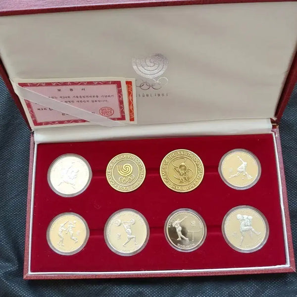 [BUNJANG] 1988 Seoul Olympics Commemorative Coin Set / 88서울 올림픽 기념주화세트