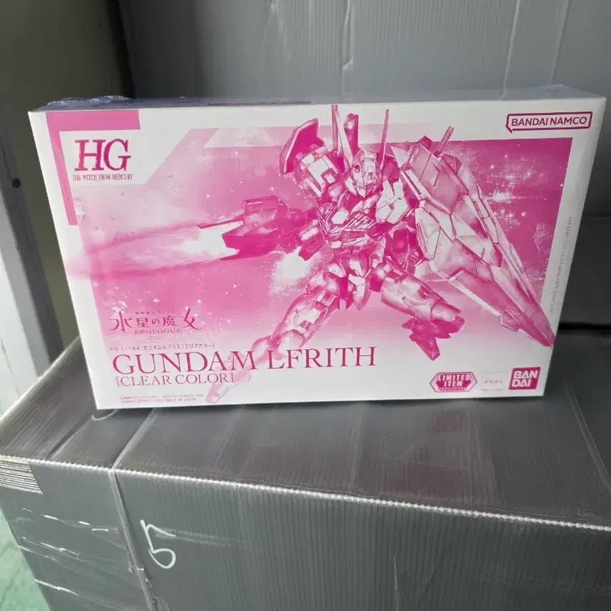 [BUNJANG] HG Gundam Lfrith Clear Color Limited Edition Sealed / HG 건담 르브리스 클리어 컬러 한정판 미개봉 판매합니다.