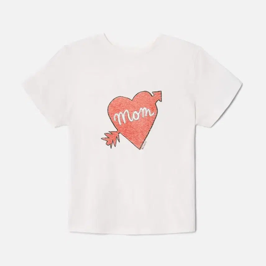 [BUNJANG] RE/DONE Classic Mom T-Shirt Vintage White / 새상품) 리던 클래식 맘 티셔츠 빈티지화이트