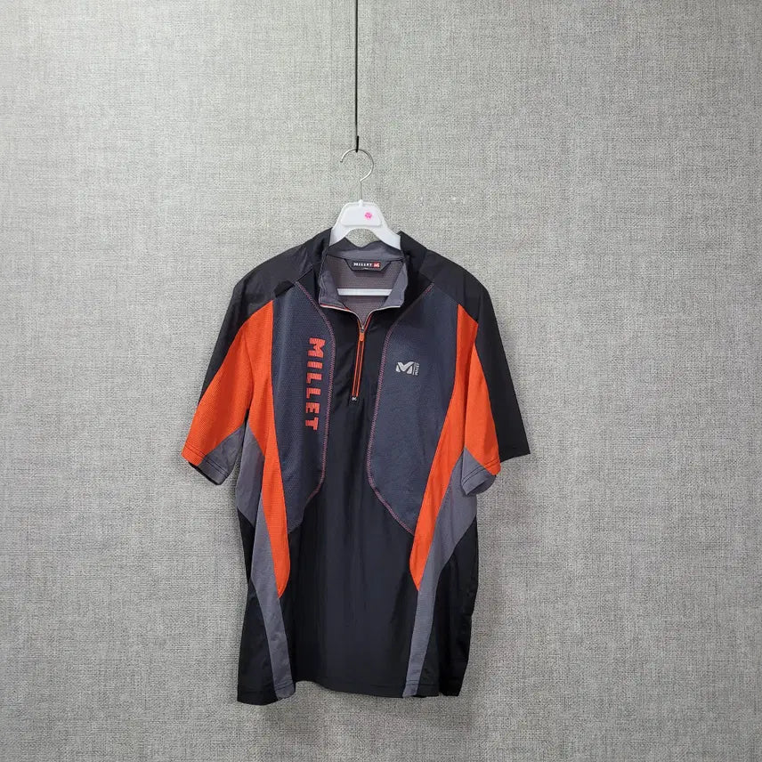 [BUNJANG] Millet Half Zip-up Pullover Size 105 / ㄹ224 밀레 반집티 105