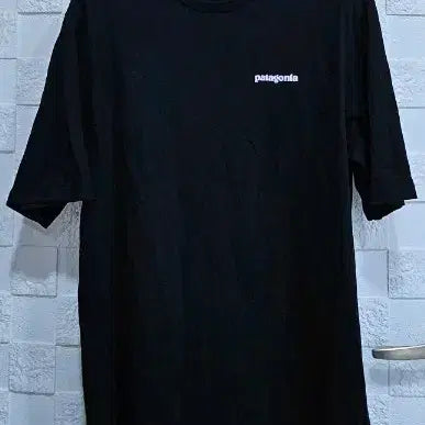 [BUNJANG] Patagonia Short Sleeve T-Shirt Black M / (O)파타고니아 반팔티 검정 M
