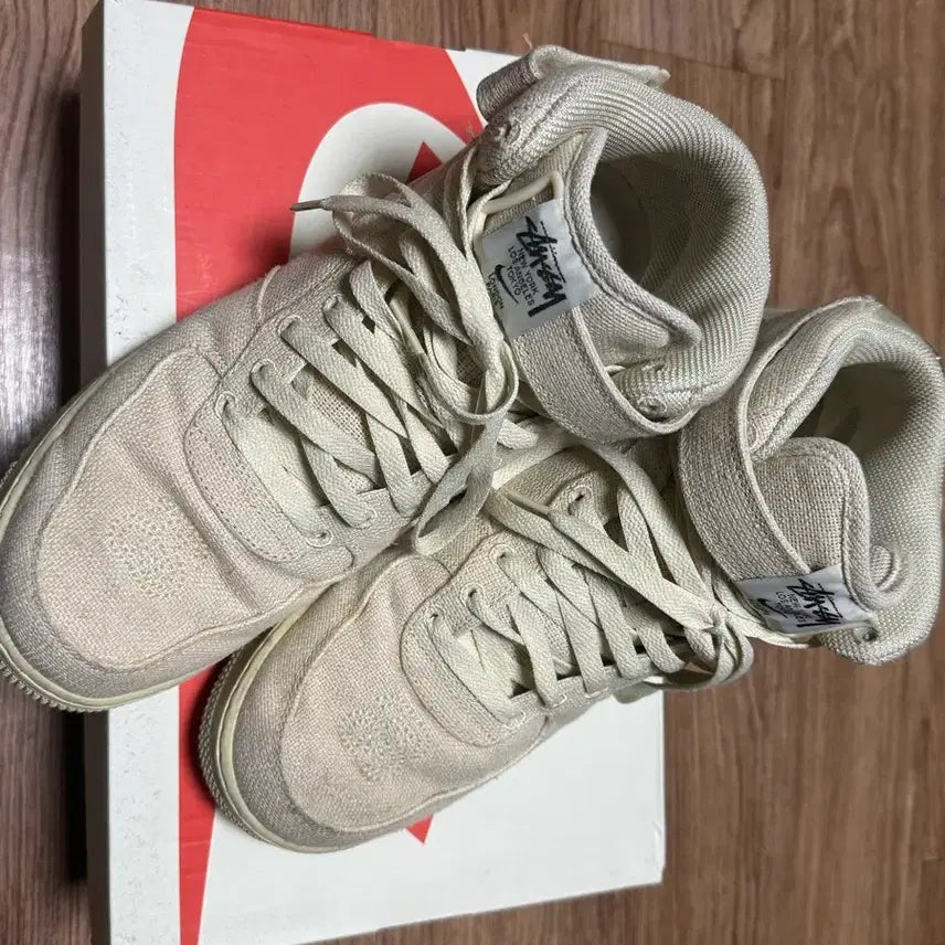 [BUNJANG] Nike x Stussy Air Force 1 High '07 Sneakers (Size 285) / 나이키 스투시 에어포스 1 하이 285