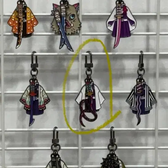 [BUNJANG] Demon Slayer Mitsuri Kanroji Nichirin Blade Keychain / 귀칼 미츠리 일륜도