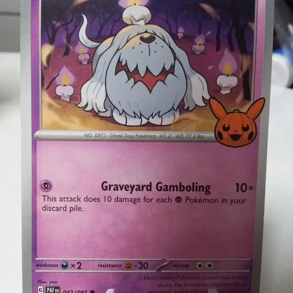 [BUNJANG] Pokemon Card 042/091 "Mangmangyi" North American Edition 2024 / 북미판 할로윈 2024 포켓몬 카드 망망이 042/091