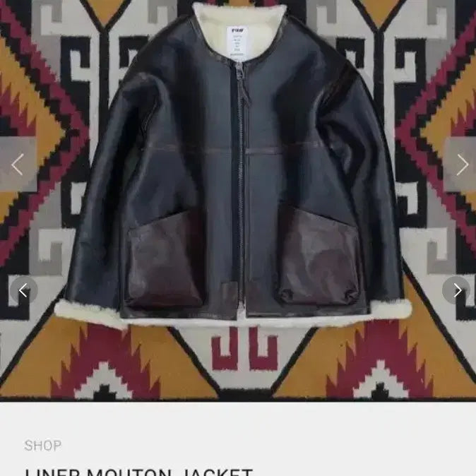 [BUNJANG] VLNDFLES Liner Mouton Jacket / [VLNDFLES] LINER MOUTON JACKET(1)