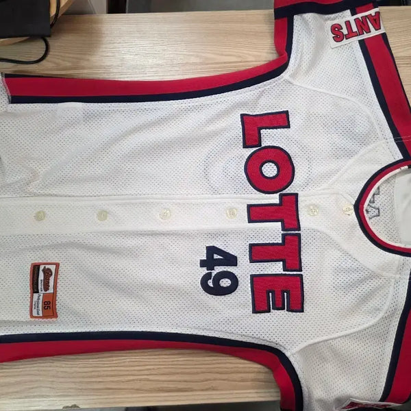 [BUNJANG] Lotte Giants Baseball Uniform #49 / 롯데자이언츠 유니폼 49번