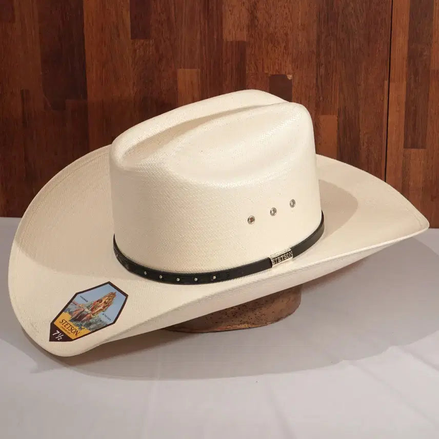 [BUNJANG] Stetson Hagerman 10X Straw Cowboy Fedora Hat / STETSON Hagerman 10X 카우보이 페도라