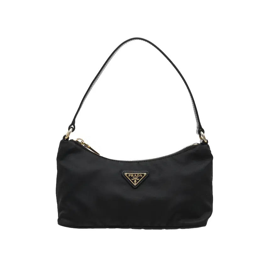 [BUNJANG] Prada Nylon Hobo Bag Black / 프라다 나일론 호보백
