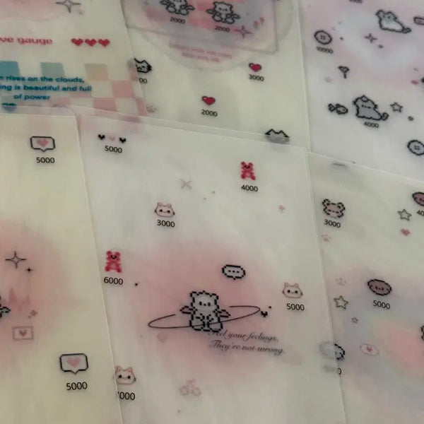 [BUNJANG] Cash Living Planner Inserts / 현금생활 속지