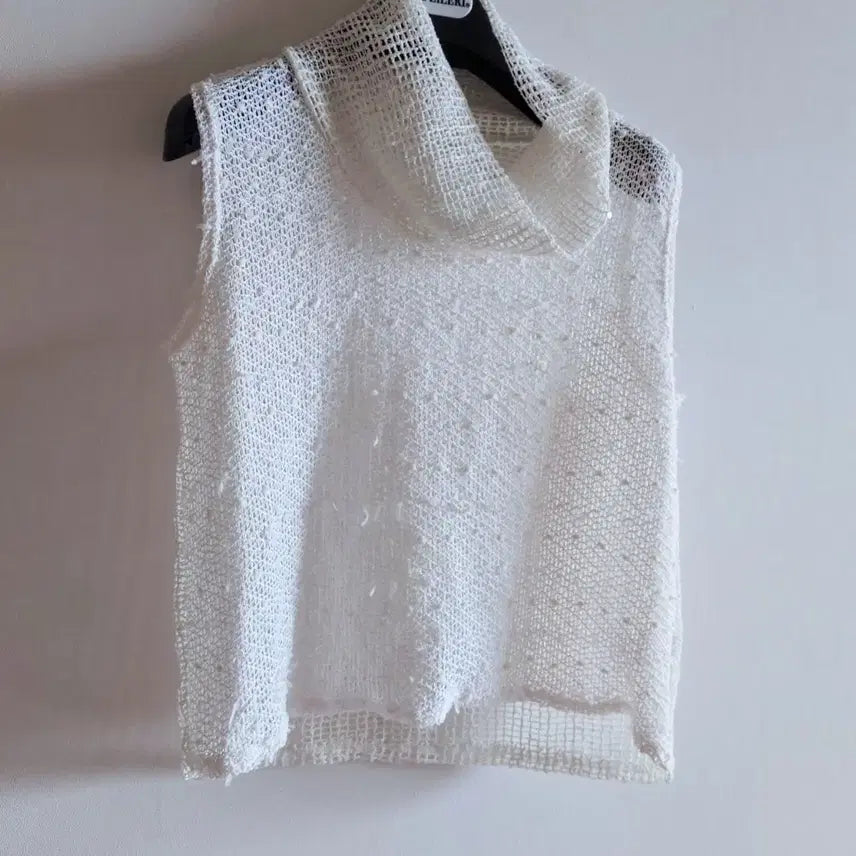 [BUNJANG] Summer Knit Sleeveless Vest / 여름 니트 민소매 조끼