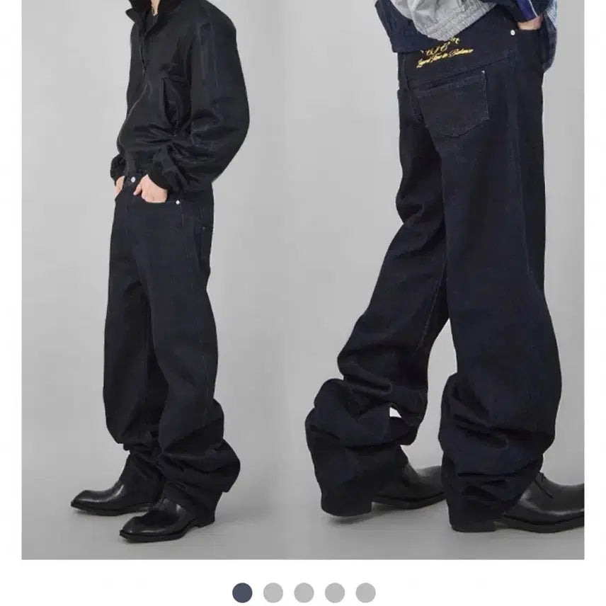 [BUNJANG] CSC Over Draped Denim Pants / 2 size) CSC OVER DRAPED DENIM PANTS RAW