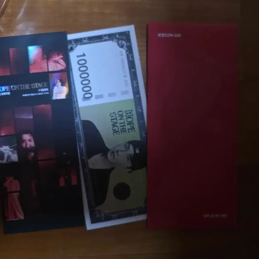 [BUNJANG] J-Hope BTS '홉온더스테이지: 더 무비' Photocard and Million Won "Hoppuni" Set / 홉온더스테이지 극장 홉머니