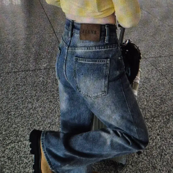 [BUNJANG] Washed Bootcut Jeans / (해외배송)청바지 워싱 부츠컷
