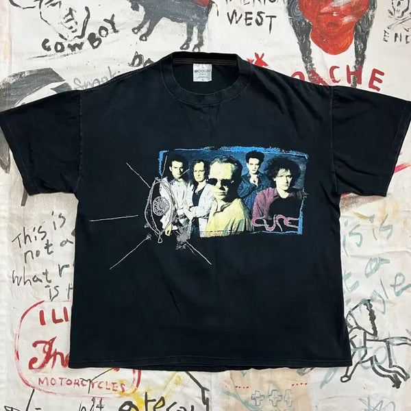 [BUNJANG] Vintage 90s Cure Band T-Shirt / 90s 큐어 밴드티