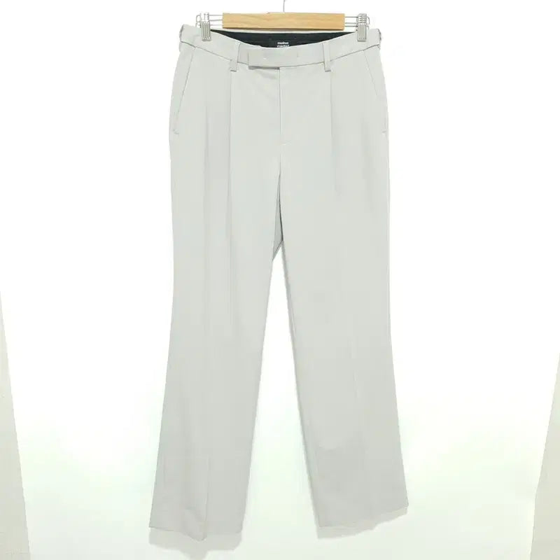 [BUNJANG] MUDIDI Wide Fit Hidden Banding Slacks / 무탠다드 와이드핏 히든밴딩 슬랙스 29_S2244
