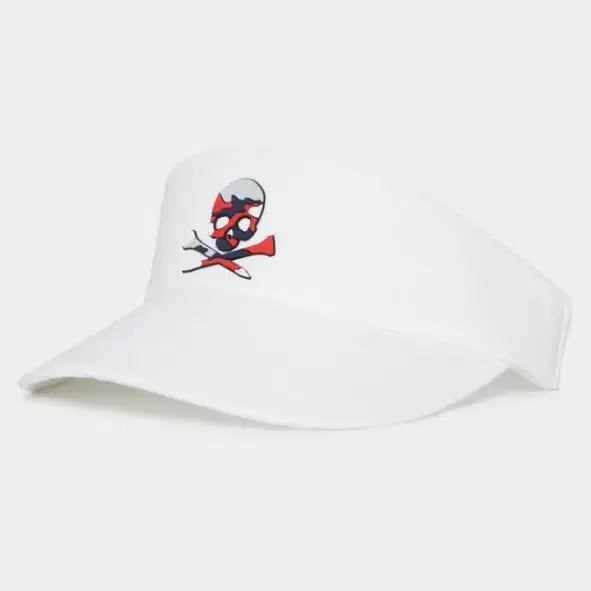 [BUNJANG] G/FORE Skull Emblem Sun Cap Visor / 지포어 스컬 엠블럼 썬캡 바이져