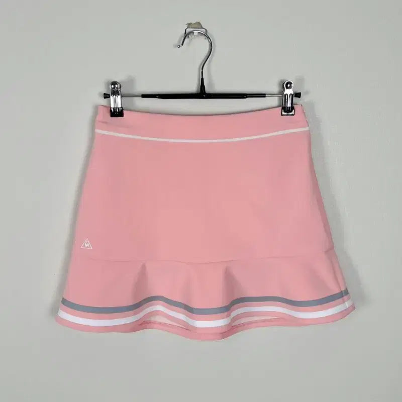 [BUNJANG] Le Coq Sportif Golf Fleece Pink Skirt with Inner Shorts (XS, 61) / 르꼬끄 골프/기모 핑크 속바지 치마 여XS 61/라덴