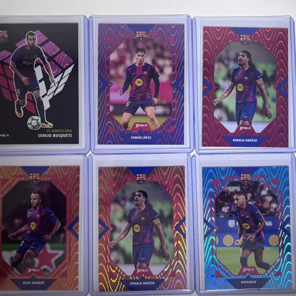 [BUNJANG] FC Barcelona Limited Edition Cards Set (Bojan, etc.) / 부스케츠 등 바르셀로나 한정 카드 6장 랏