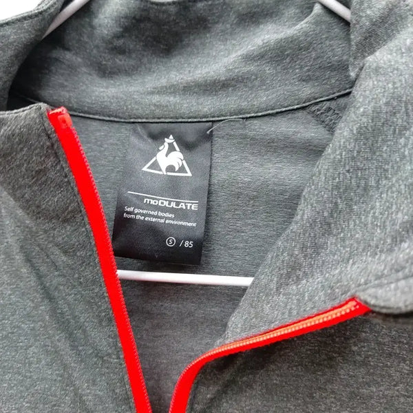 [BUNJANG] Le Coq Sportif Women's Zip-Up Gray S / 르꼬끄 여성 집업 그레이 S (여85)