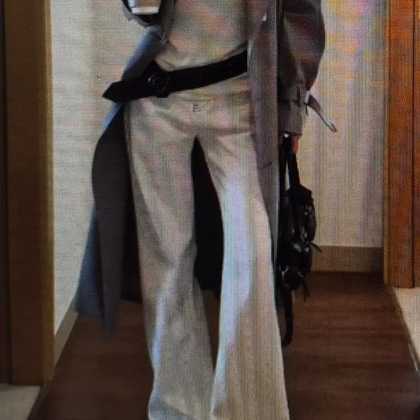 [BUNJANG] White Bootcut Denim Pants / (해외배송)화이트 부츠컷 데님팬츠
