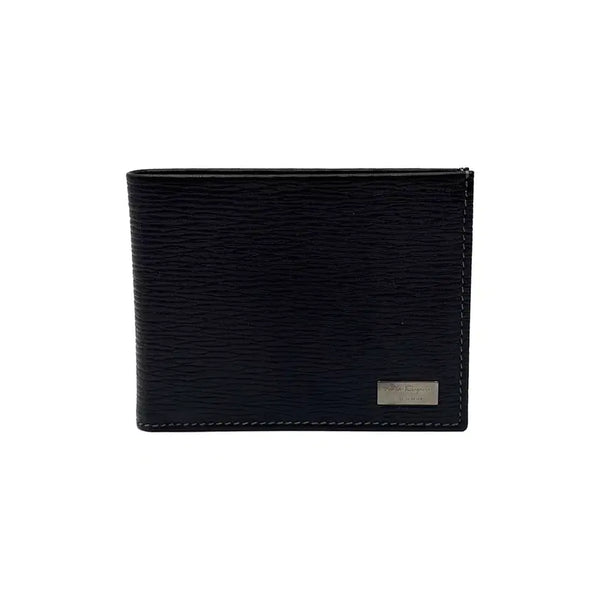[BUNJANG] Ferragamo 0351326 Black Leather Men's Bifold Wallet / 페라가모 Feragamo 0351326 블랙 레더 남성 반지갑