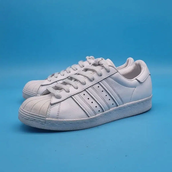 [BUNJANG] Adidas Superstar All White Sneakers 245 / l 아디다스 슈퍼스타 올화이트 스니커즈 245