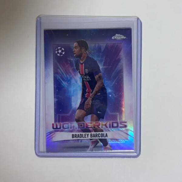 [BUNJANG] Paris Saint-Germain Wonderkids Barcola Card / 파리 생제르망 바르콜라 원더키즈 카드