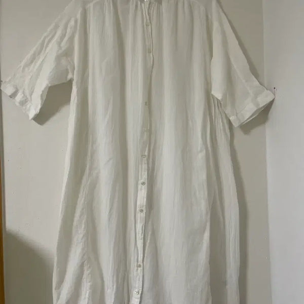 [BUNJANG] Cotton Long Dress / 끝내주는재질 cotton 롱원피스
