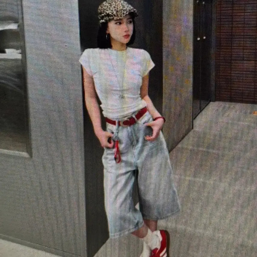 [BUNJANG] Light Wash Wide Leg Denim Pants / (해외배송)연청 와이드 팬츠