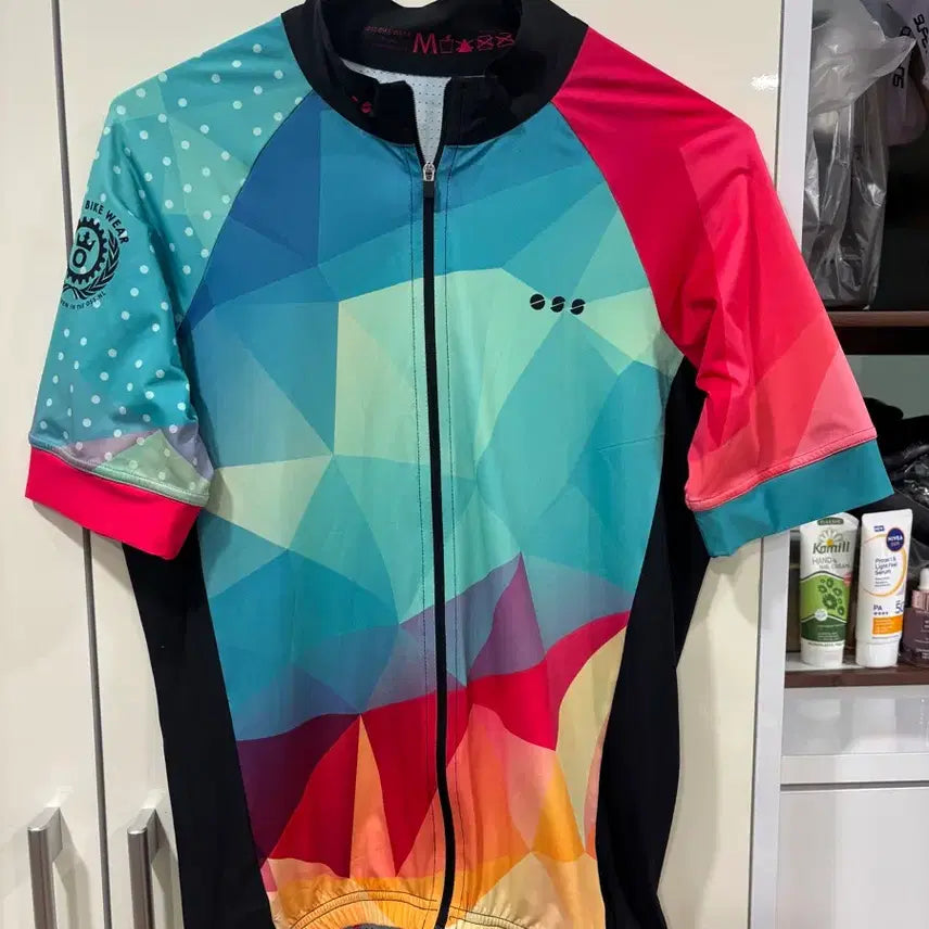 [BUNJANG] PRIMAL Cycling Jersey (M) and Bib Shorts (S) Set / 자전거 져지m 빕숏s(새상품